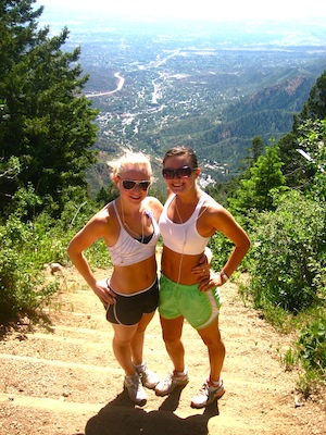 Hiking The Incline in Colorado Springs, Colorado Hiking The Incline in Colorado Springs, Colorado