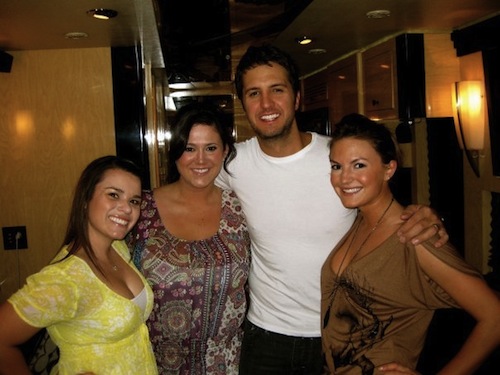 Meeting Luke Bryan in Chico, California Meeting Luke Bryan in Chico, California