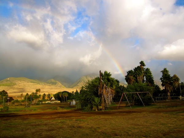 Rainbow over Lahaina, Maui Rainbow over Lahaina, Maui