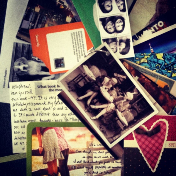 Postcards, cards and letters I received in Australia from friends around the world Postcards, cards and letters I received in Australia from friends around the world