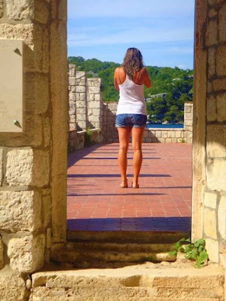 Taking photos in Mljet National Park, Croatia Taking photos in Mljet National Park, Croatia
