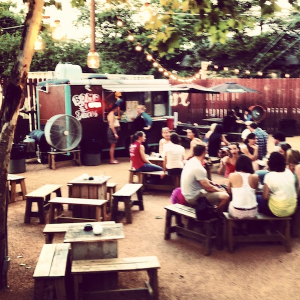 Lustre Pearl Backyard Bar On Rainey Street In Austin Texas C