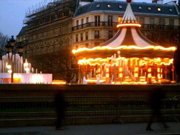 Carousel at Hotel de Ville in Paris, France Carousel at Hotel de Ville in Paris, France