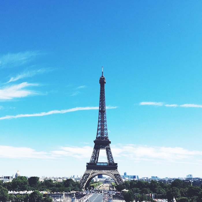 Eiffel Tower in Paris, France