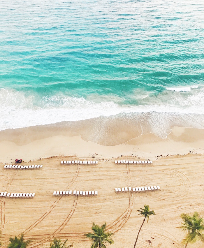 View from the San Juan Marriott Resort in Puerto Rico