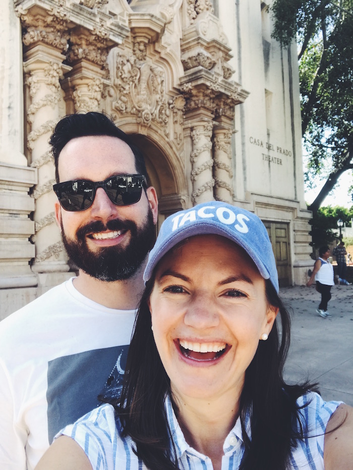 Christine and David in San Diego, California