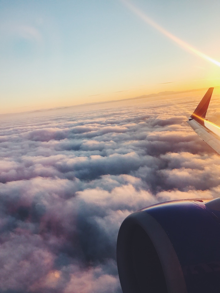 Sunrise from the Southwest window seat