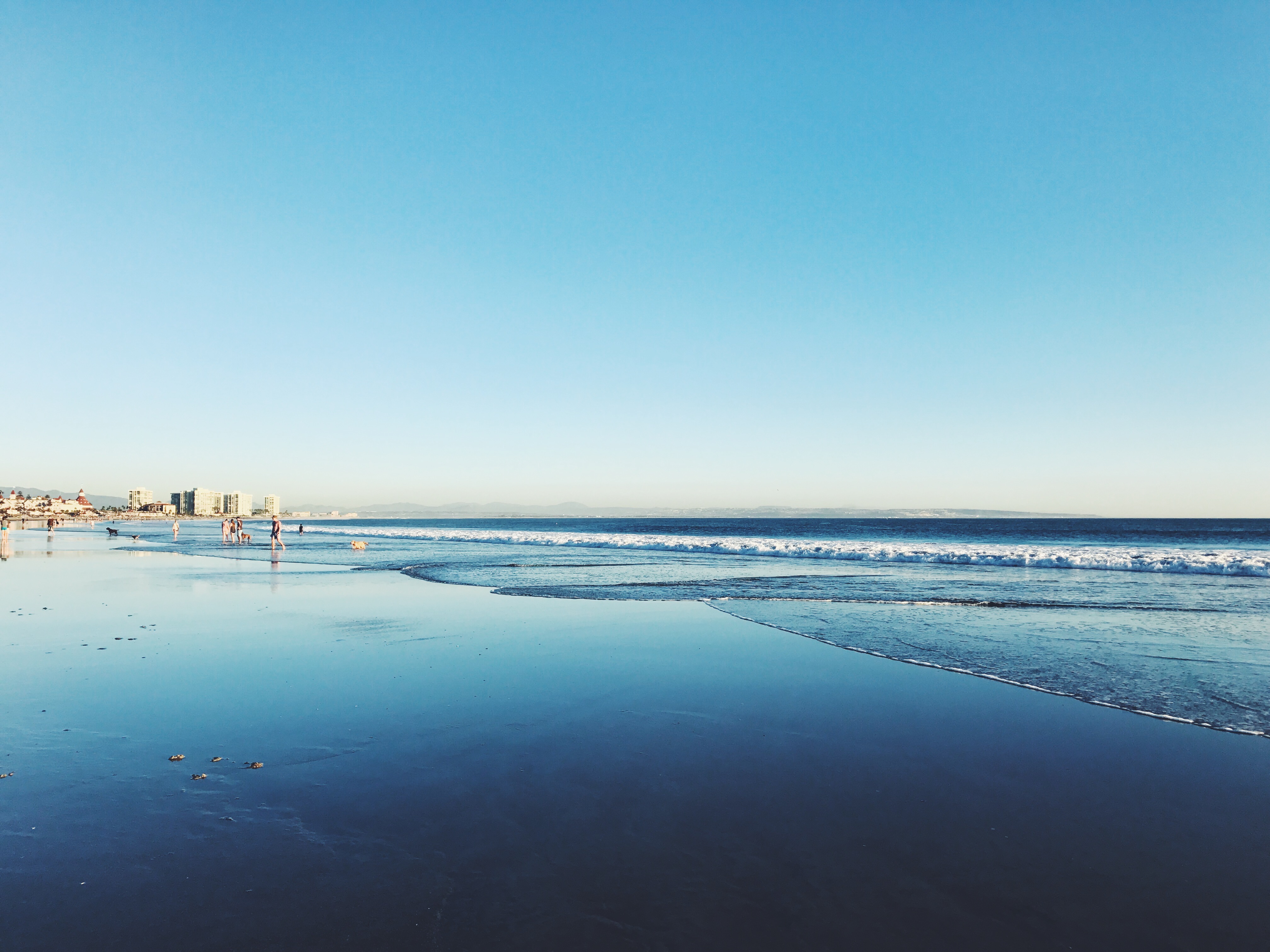 Coronado Beach in San DIego