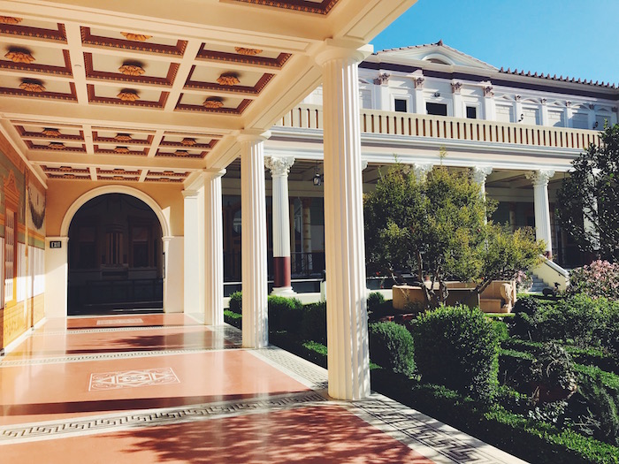 Getty Villa in Malibu, California