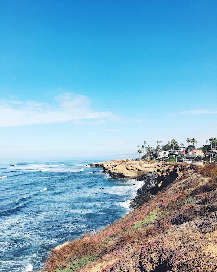 Sunset Cliffs in San Diego, California