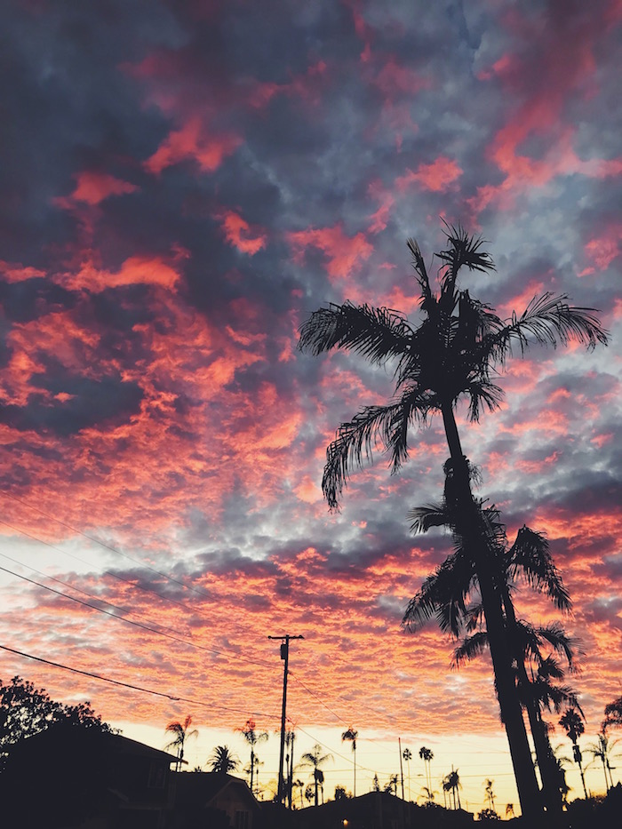 Sunset in North Park, San Diego