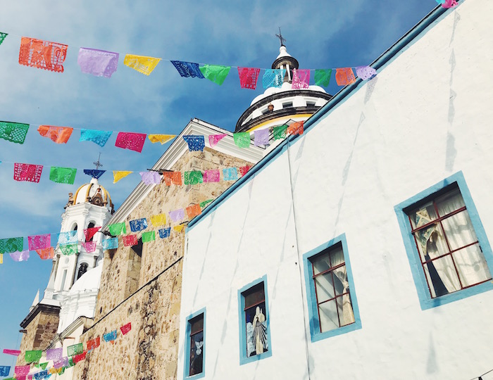Colorful Day of the Dead festivities in Tlaquepaque, Guadalajara