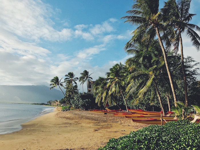 Beach in North Kihei, Maui