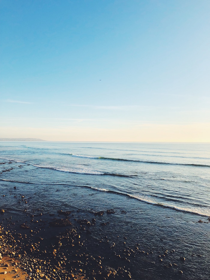 Pacific Ocean from Bird Rock, San Diego