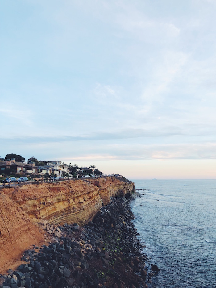 Sunset Cliffs in San Diego, California