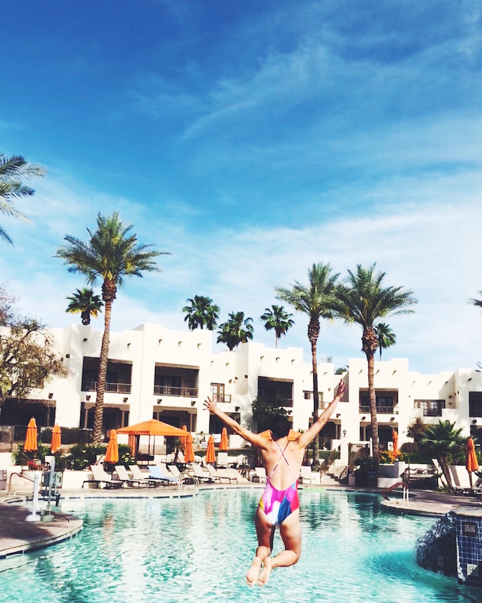 Christine Amorose Merrill at Wigwam Resort outside Phoenix, Arizona