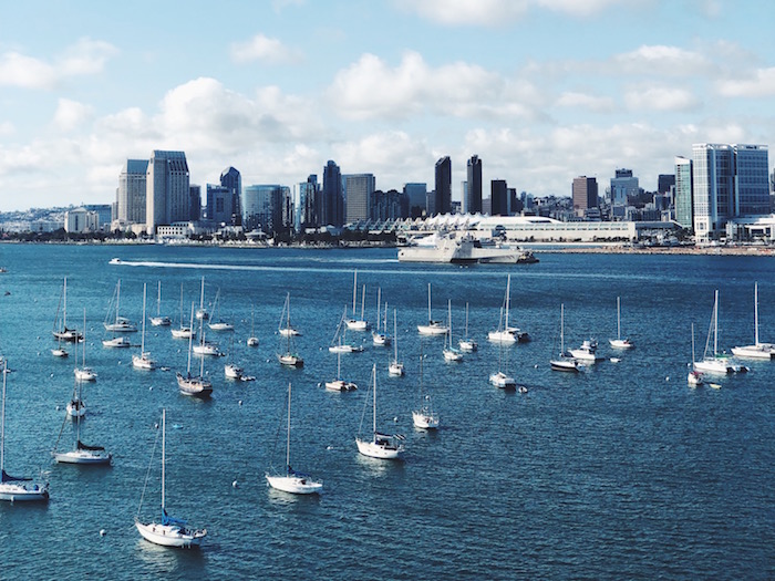 View of San Diego from the Coronado Bridge