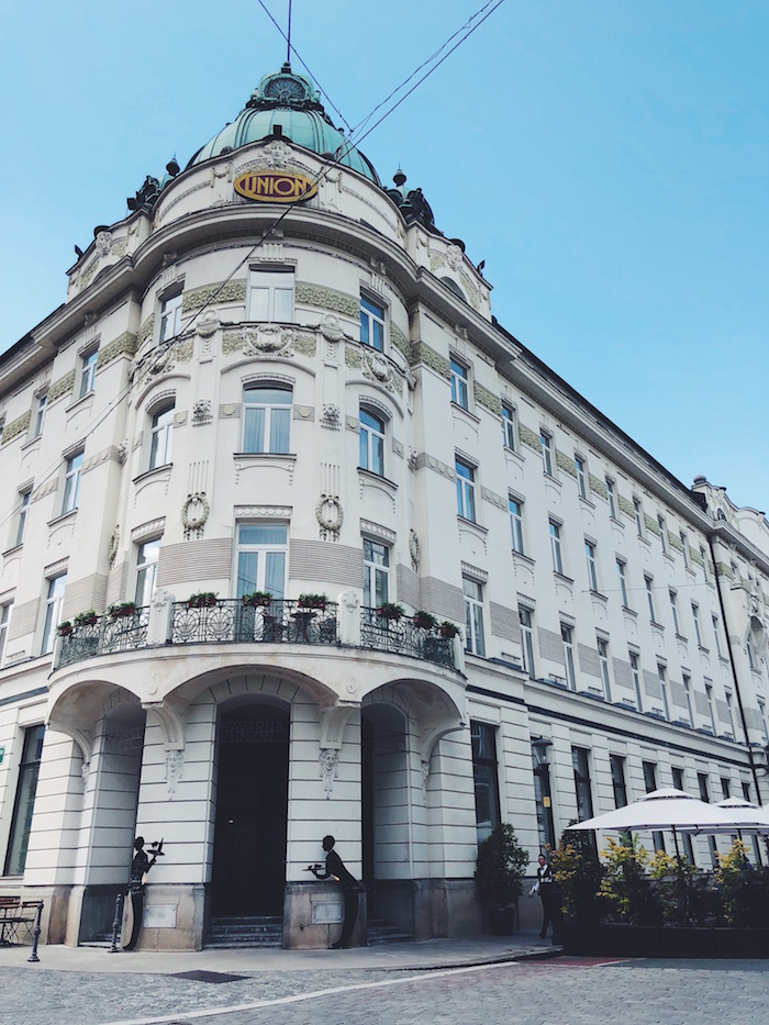 Grand Union Hotel in Ljubljana, Slovenia