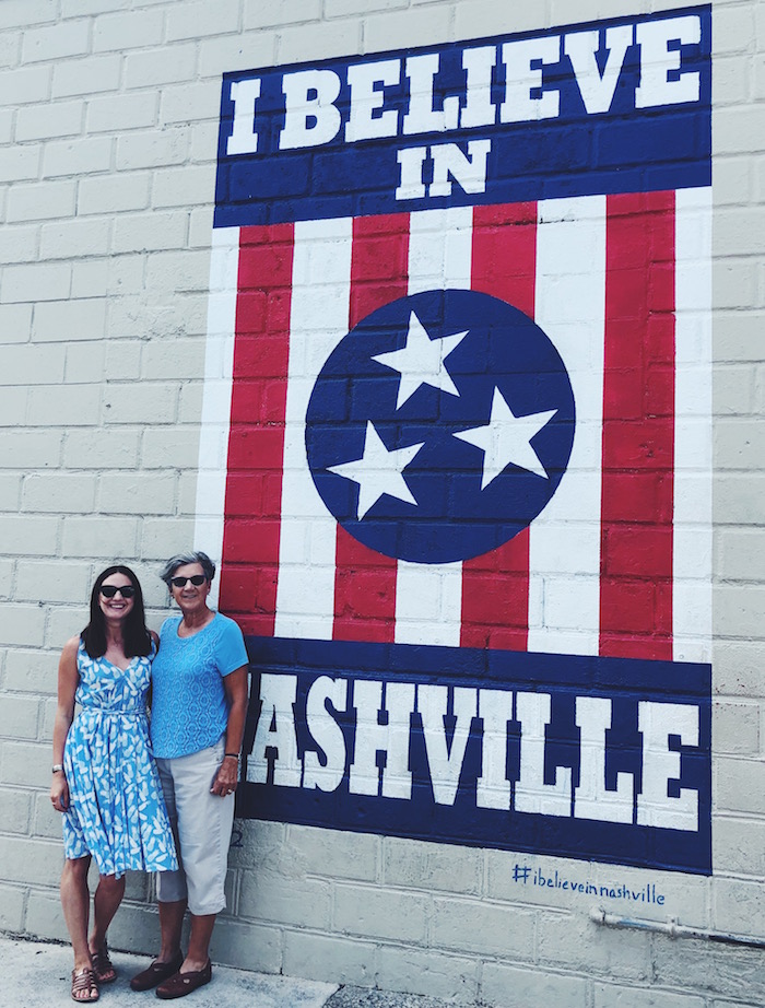 I believe in Nashville mural