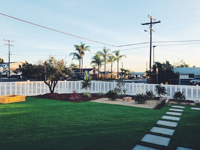 Front yard in Clairemont, San Diego