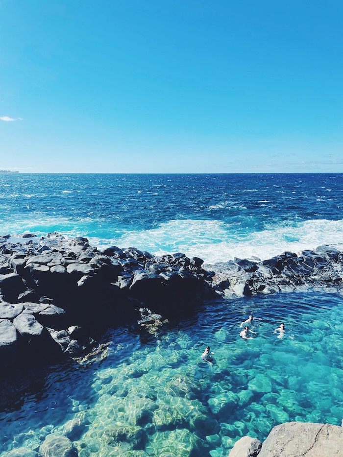 Queen's Bath in Kauai, Hawaii